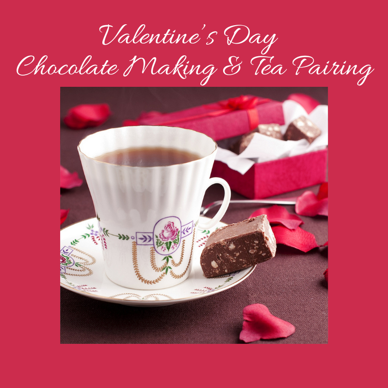 Valentine Chocolate and Tea Pairing